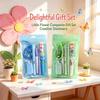 7-in-1 Flower Stationery Set Multi Color Pen Gift Set Kawaii 7 in 1 Pen Set  School Supplies