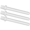 3pcs 3pcs Set Plastic Sewing Machine Spool Easy Install White Spool Pin Replaceable Parts Bobbin Winder Spindle Sewing Machine