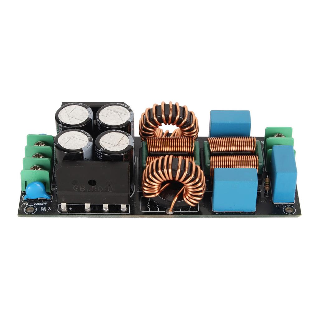 Power Supply Filter Board Professional Compact Durable EMI Suppression Module for Power Amplifier 20