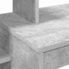 Concrete Grey Desk 100 x 40 x 90 cm Particleboard