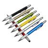 7 in1 Multifunction Ballpoint Pen with Modern Handheld Tool Measure Technical Ruler Screwdriver Touch Screen Stylus Spirit Level