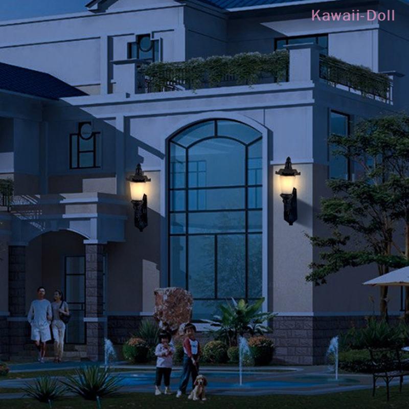 1Pcs DIY Micro LED Lamppost Wall Light Model 1:87 Miniature Landscape Architectural Layout Street Vintage For Railway