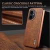 AZNS For Honor 400 5G (Global) Case Electroplating Crocodile Texture PU+TPU Phone Cover