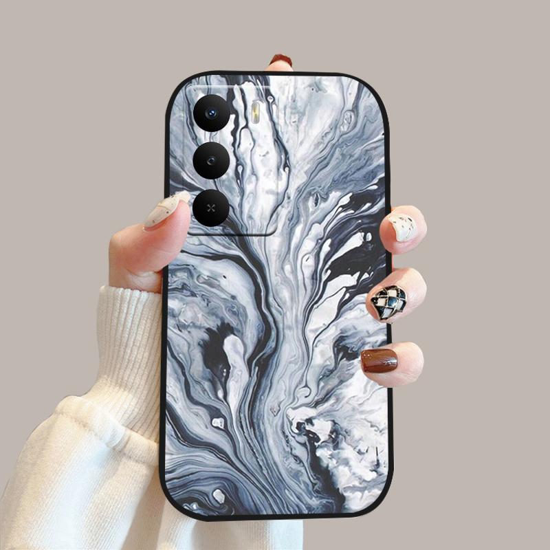 For Realme V60 Pro Case V 60 Pro Silicone Soft TPU Phone Bumper Cover For Realme 14x 5G Fashion Cute Cartoon Protective Fundas