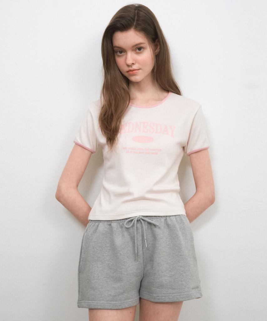 Wednesday Oasis For Woman One-Mile Sweat Shorts_Gray(W25-Pt16)