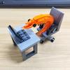 MOC Byggeklods rejemodel figurer, puslespils samling, drenge og piger tilfældigt blandet, Internet kendis kreativ parodi
