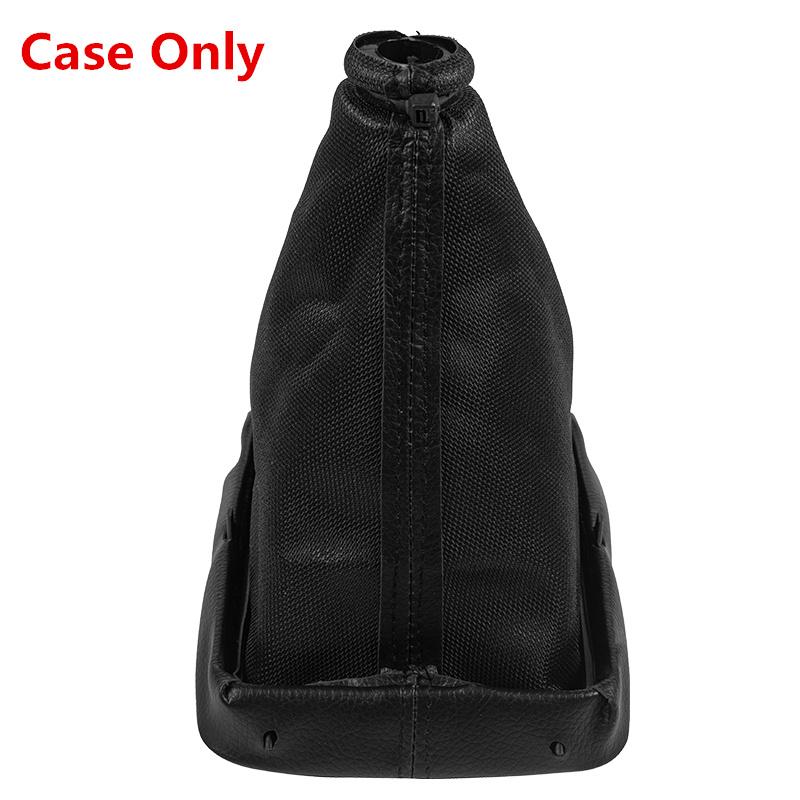 Car Accessories 5 Speed Gear Shift Knob Shifter Lever Stick Gaiter Boot Cover For Peugeot 206 406 Manual