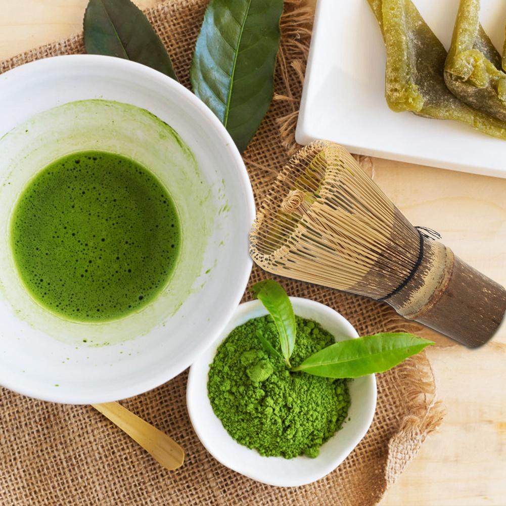 Bamboo Japanese Style Matcha Tea Whisk Brush Tea Accessories for Matcha Tea Making