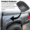 For Toyota Tacoma 5ft Bed 2016-2023 Black Fuel Gas Tank Filler Door Lid Cover Flap Cap 77305-04080 Replacement Car Accessories