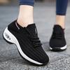 Women Knitted Mesh Sneakers Fashion Socks Shoes Air-cushion Platform Shoes Ladies Breathable Walking Traveling Shoes