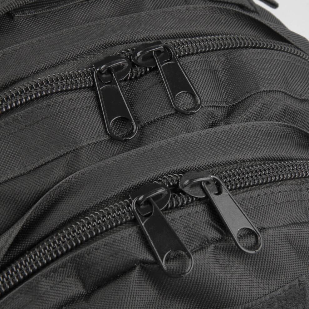 3D Military Backpack 40L Rucksack Hike Camping Trekking Bag Black