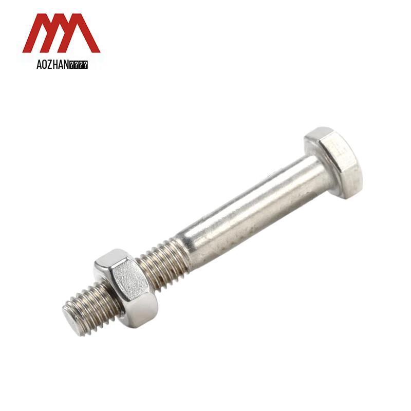 304 Stainless Steel Hex Bolt with Nut Kit