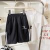 Korean Style Sporty Quick-Dry Embroidered Kids' Shorts - Unisex
