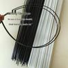 Black Fiberglass Rods: 1mm, 1.5mm, 2mm, 2.5mm, 3mm - Thin, Hard, Elastic Rods for Kites