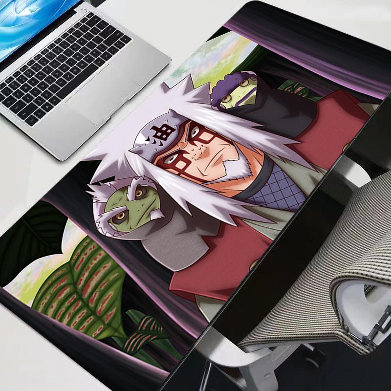 Large Esports Mouse Pad Smooth Flexible Rubber Gamer PC Naruto Computer Keyboard For CSGO Kawaii Anime Durable Mosuepad