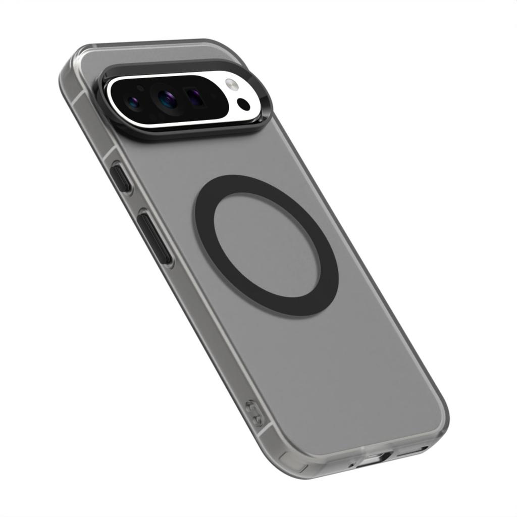 For Google Pixel 9 Pro XL Case Luxury Matte Candy Colorful Clear Magsafe Cover For Google Pixel 9 Magnetic Wireless Charge Case