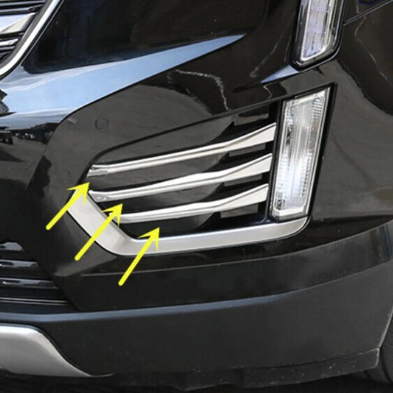 Cubierta De Luz Antiniebla Delantera Para Coche Accesorio De ABS Cromado Para Cadillac XT5 2016 2017-2021