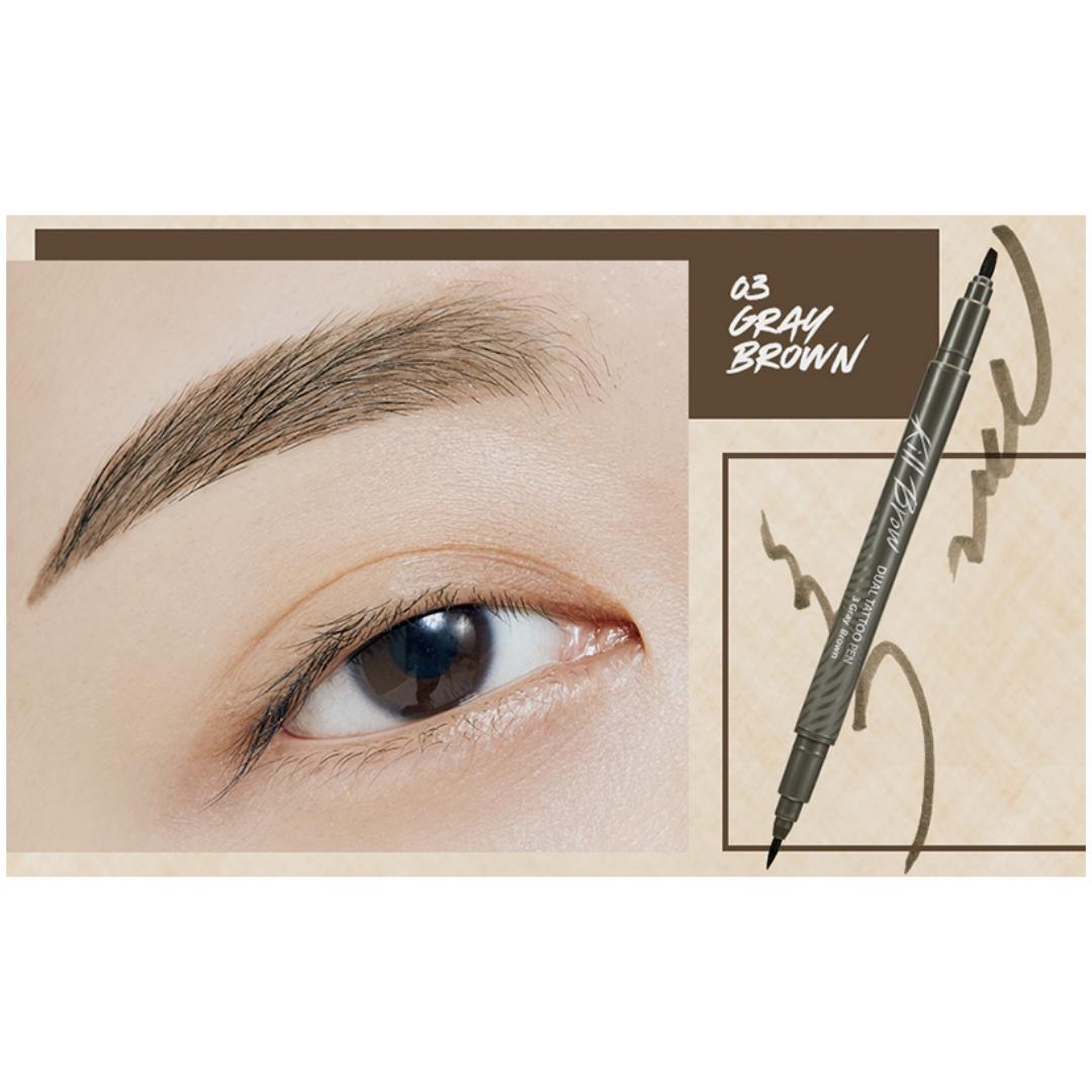 CLIO Kill Brow Dual Tattoo Stift 1,1g 03 Gray Brown