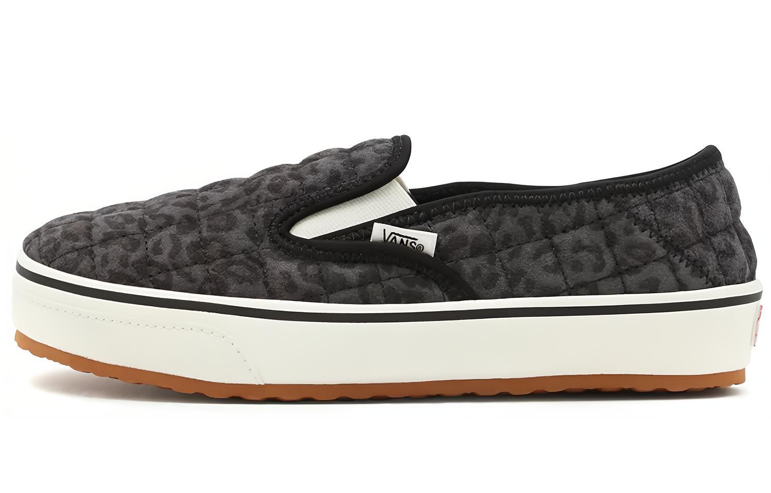 Кеды Vans Unisex Cheetah Slip Er 2 Низкие Черный/Белый VN0A4UWOA68 38