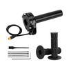 Full Twist Throttle Electric Dirt Bike Accessory for Macfox X1 E-Bike 3 Pin Throttle Grip Kit 12V-72V Easy Installation