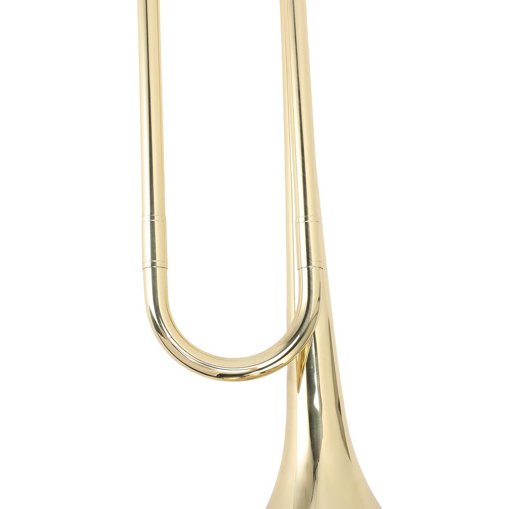 Btuty Trumpet for Beginners and Students, Brass Construction, Bright Tone, Large Bell Design, School Band Practice, Professional Orchestra Compatible,