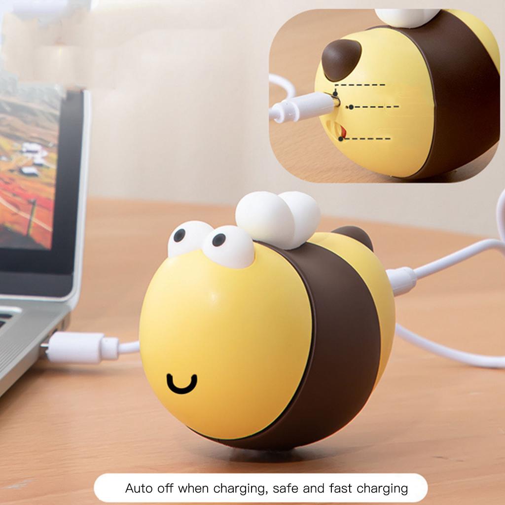 Re able Hand Warmer Bee   USB   2 Temp Modes Fast Heating Electric Hand Warmer for Home Winter  