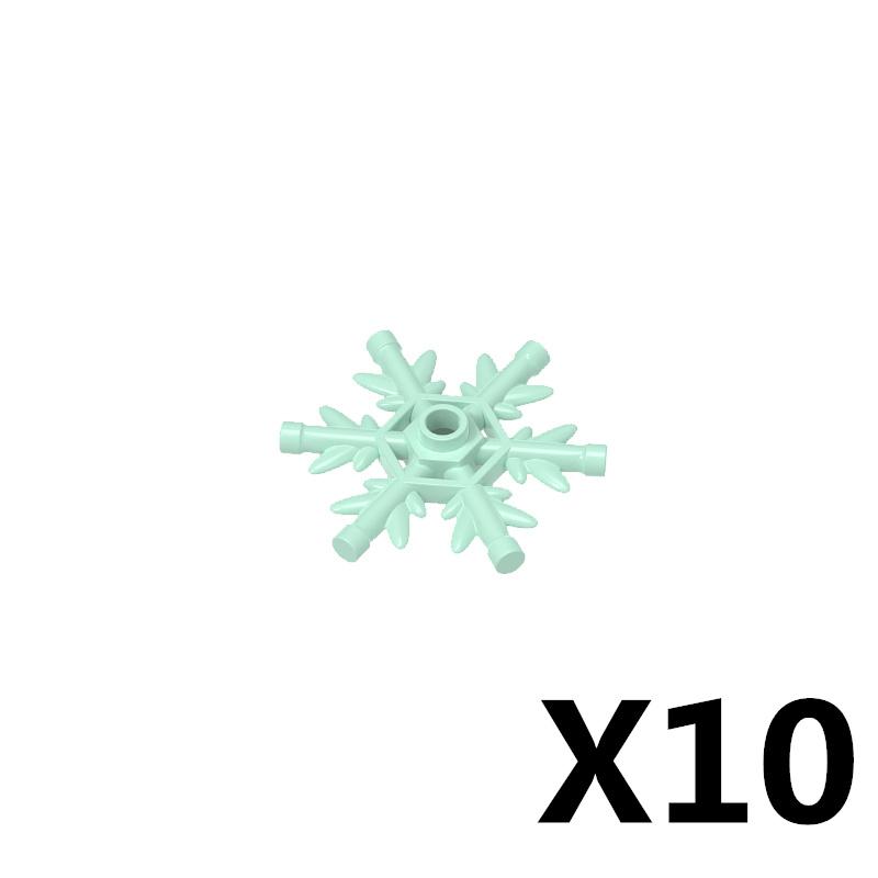 MOC Building Block Liquid Blood  Pool Milk Ice Cube Snowflakes Flame Candles Fire Campfire Accessories DIY Toy Model Bricks A041