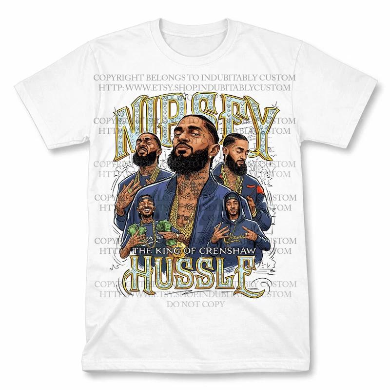 Nipsey Hussle Bootleg Rap Tee Graphic T shirt Vintage Style Rapper Tee 4XL