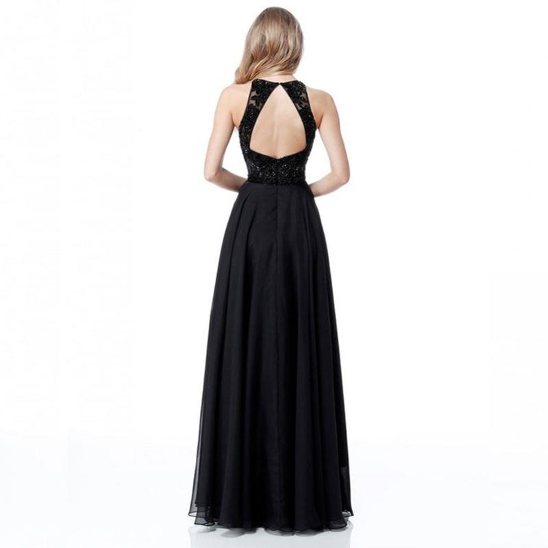 Abiti da sera da donna, abiti in chiffon molto venduti