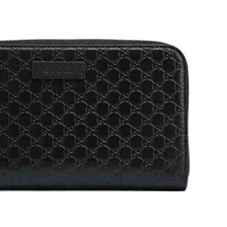 GUCCI Cow Leather Wallet Men's Black (Unisex) Wallets 449391 BMJ1G 1000