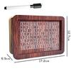 Wooden Money Saving Box Money Storage Bank With Saving Money Goals Counter Reusable Handmade Piggy Bank Coin Tray Storage Case