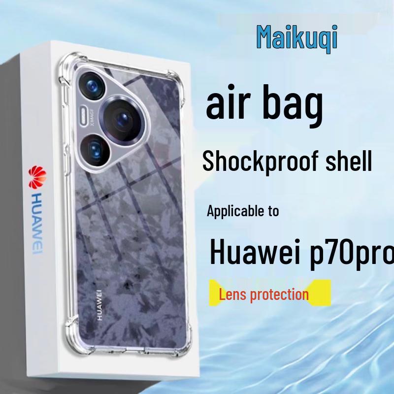 

Maikeqi Huawei Pura Series Transparent TPU Drop-Proof Case