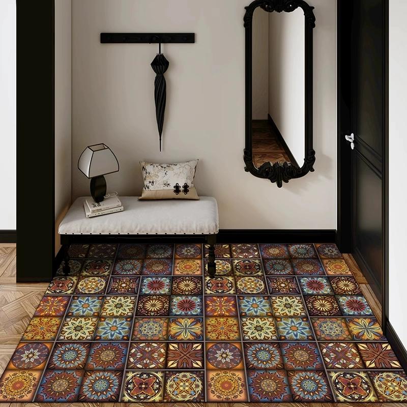 

Дверной коврик ПВХ Бытовой Дверной Нескользящий Коврик для Ног Дверной Коврик Входит в Дверь Кухня Можно Вытирать Входной Коврик для Веранды 120 * 160cm