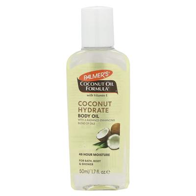 Palmer's, Coconut Oil Formula, Coconut Hydrate Body Oil with Vitamin E, 1.7 Fl Oz (50 Ml)