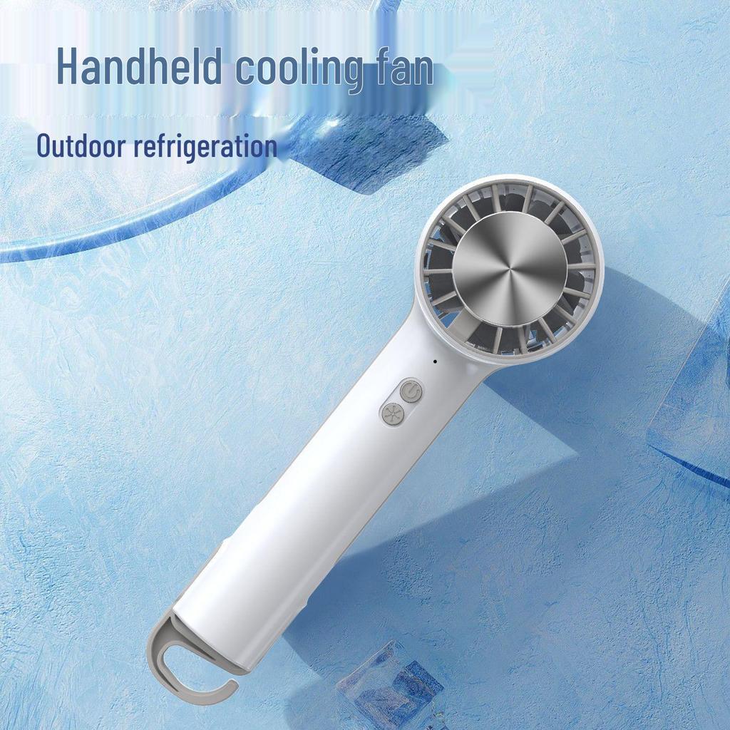High-Speed Portable Cooling Fan, 100 Gears, USB Rechargeable, Violent Turbo Power