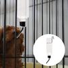 Automatic Pet Water Dispenser Hamster Hanging No-Drip Water Cat Cage Feeder 180ml 350ml Clear Bottle