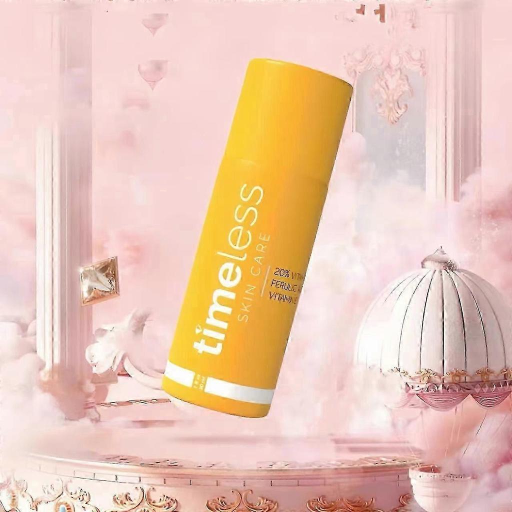 Zeitloses 20% Vitamin C Serum mit E und Ferulasäure für jugendliche Haut in einer 30ml Flasche, Favorit im Vereinigten Königreich