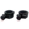 22mm 25mm Lenker 10mm 8mm Gewinde Universal Motorrad Spiegelhalterung Klemme Rückspiegelhalter Adapter Schwarze Klemmenbasis