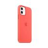 (Rosa) Cover in Silicone con Magsafe per iPhone 12 Pro e Custodia 12:1 Design a Induzione Popover su Scala