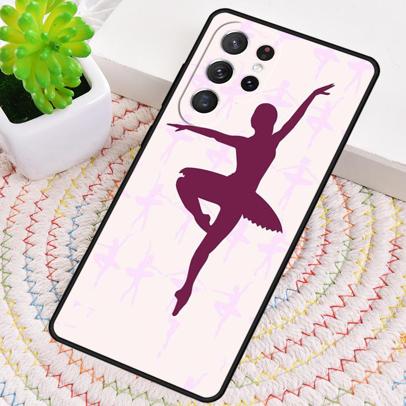 Ballet Ballerina Dancer Phone Case for Samsung Galaxy note 10 pro S26 Ultra S23 S24 FE S25 S21 S22 PLUS shockproof Cove