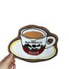 Hong Kong Style Quick-Dry Cartoon Bus Taxi Coral Fleece Hand Towel