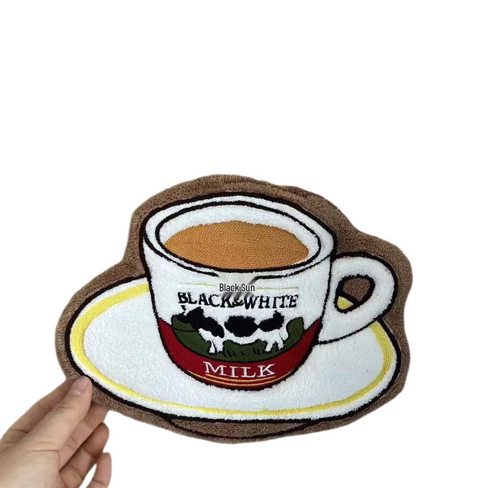 Hong Kong Style Quick-Dry Cartoon Bus Taxi Coral Fleece Hand Towel