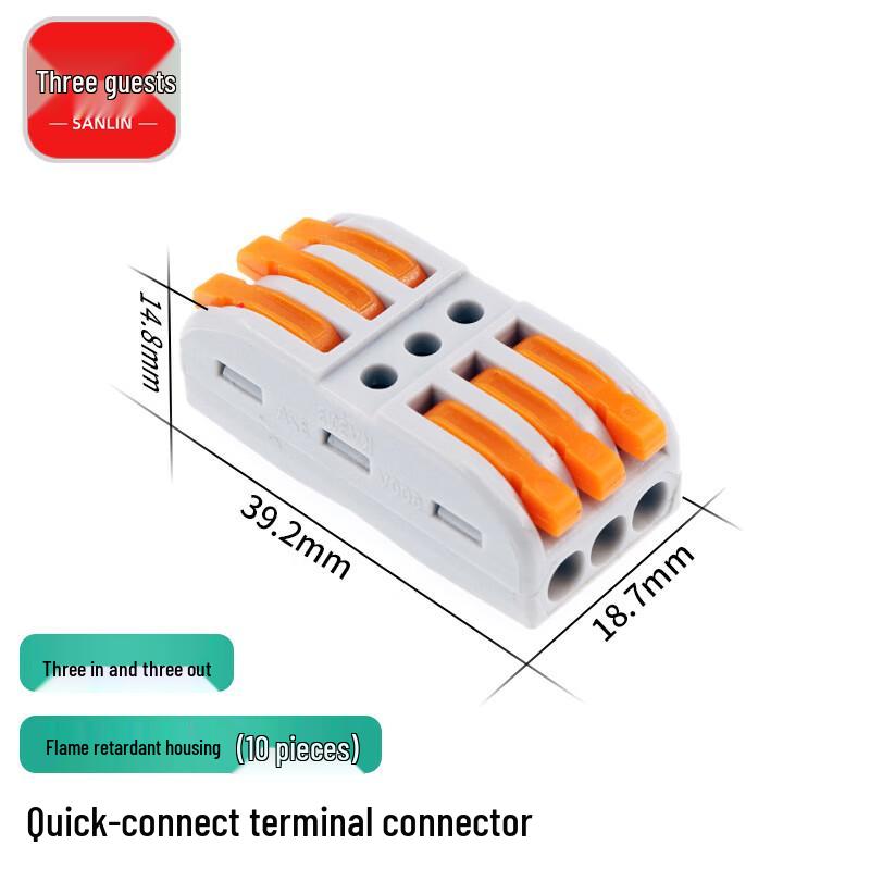 San Lin Quick Press-Type Wire Terminal Connectors