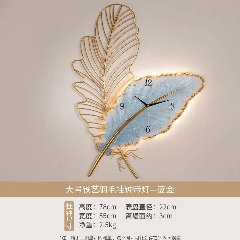 Nordic Decoration Wall Clocks Art Mural Silent Metal Living Room Wall Clocks Modern Simple Design Home Decor Horloge Murale