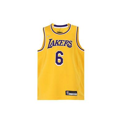 Lakers James 6 Ρετρό Αθλητική Παιδική Μπασκετική Φανέλα Παιδική φανέλα Κίτρινη 3Z2B7BU1P-LAK06