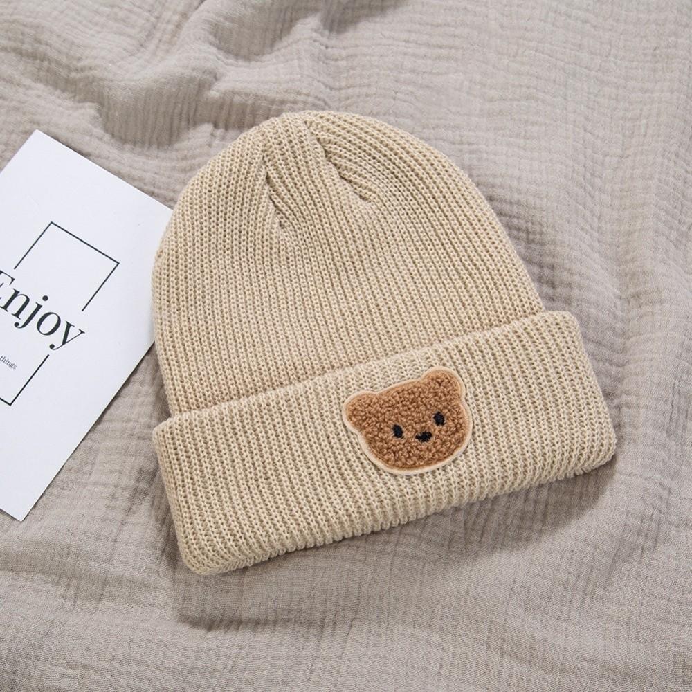 Warm Beanie Cap Cute Cartoon Pullover Cap Fashion Knitted Hat  Winter