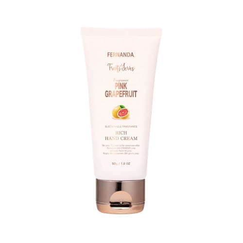 FERNANDA Fragrance Rich Hand Cream, Pink Grapefruit (50g)