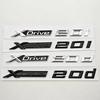 3D ABS Litery Logo Samochodu XDrive 20d X Drive 20i Emblemat Tylnej Klapy Boczny Błotnik Dla X1 X2 X3 X4 G01 Akcesoria Zewnętrzne