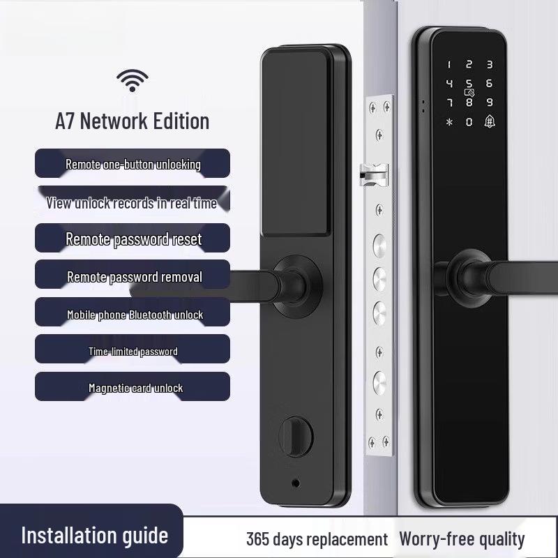 Deer Color Smart WiFi Fingerprint Lock