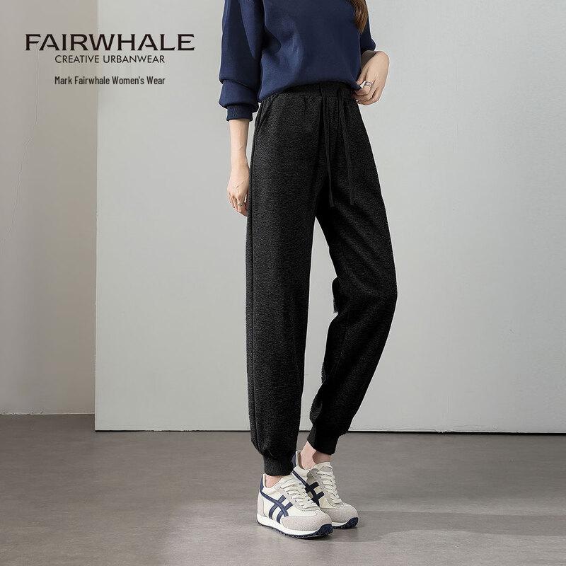 Mark Fairwhale Women's High-Waist Casual Jogger Pants